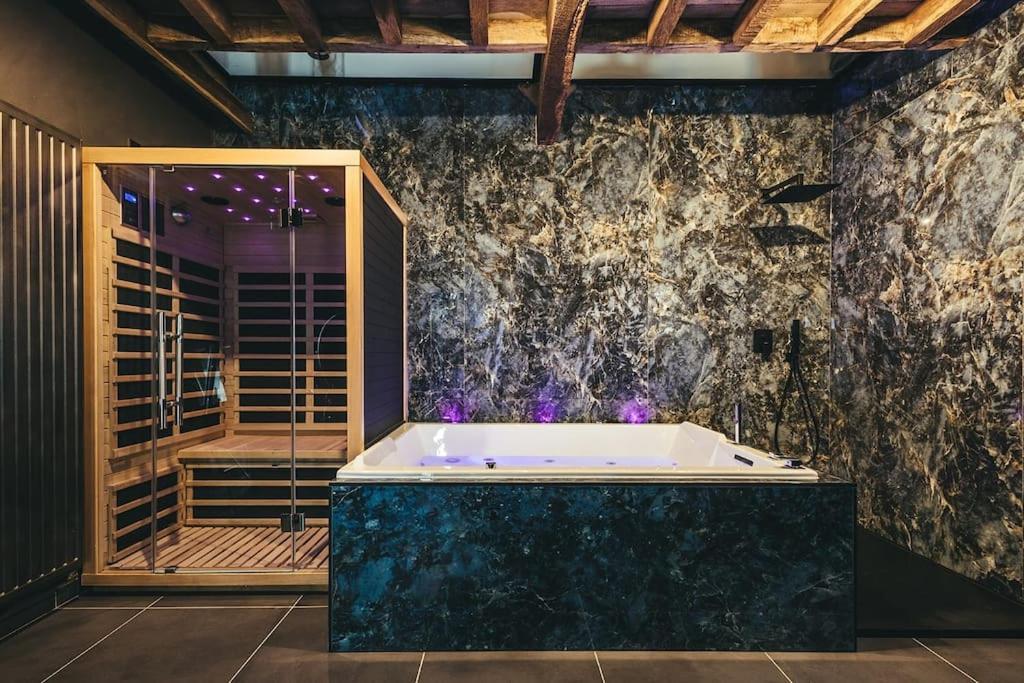 Le Duplex De L'Etoile Home Cinema Jacuzzi Et Sauna Privatif Longmesnil Luaran gambar
